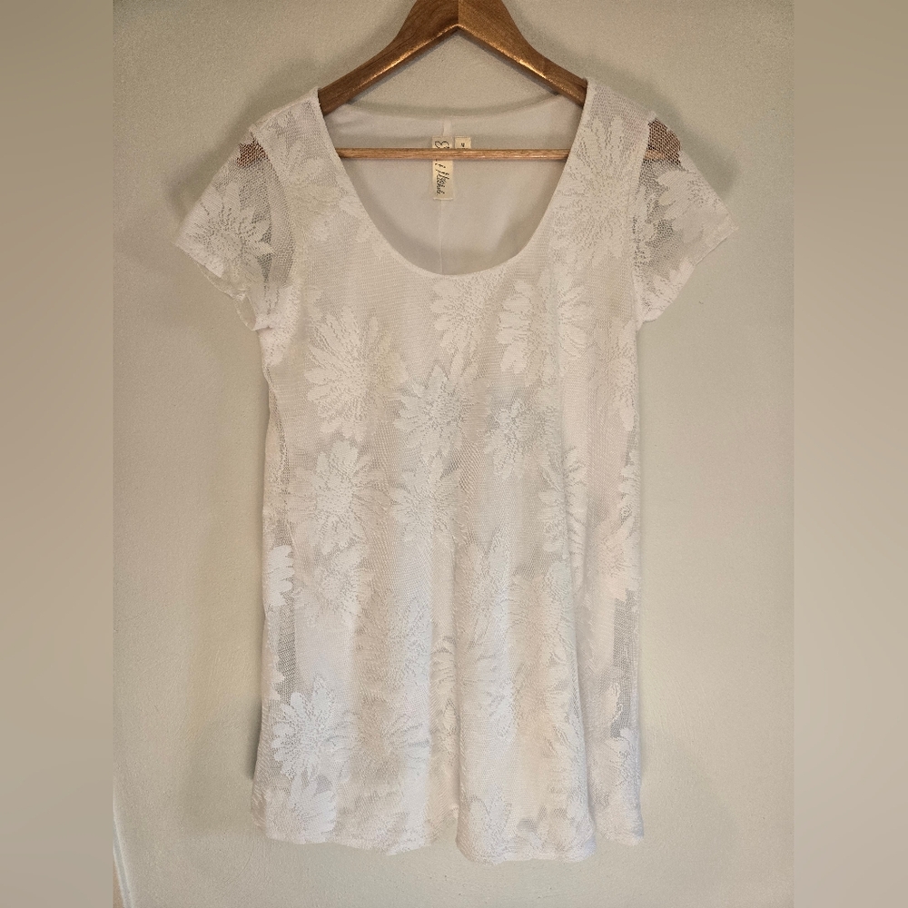 Vintage Mesh Flower Dress